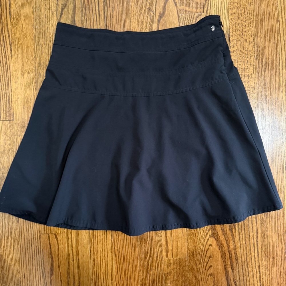 Izod Black Golf Athletic Skirt Skort Size 4